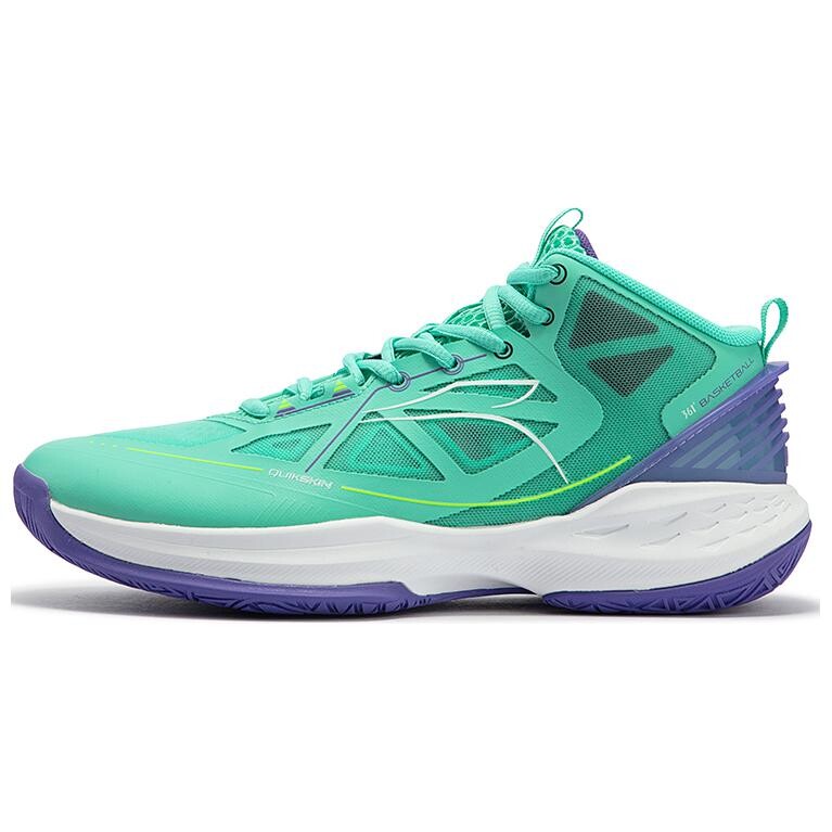 

Баскетбольные кроссовки Basketball Shoes Men Mid-Top Green/Purple 361°