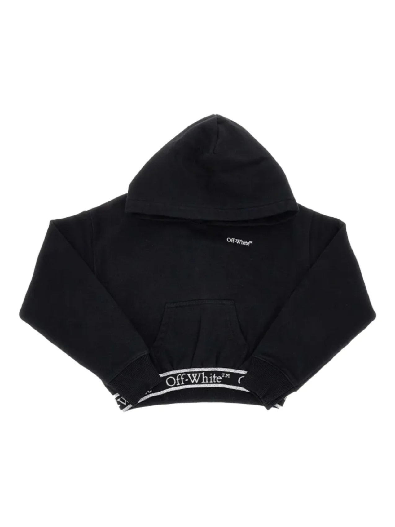 

Толстовка с логотипом Off-White Kids, черный