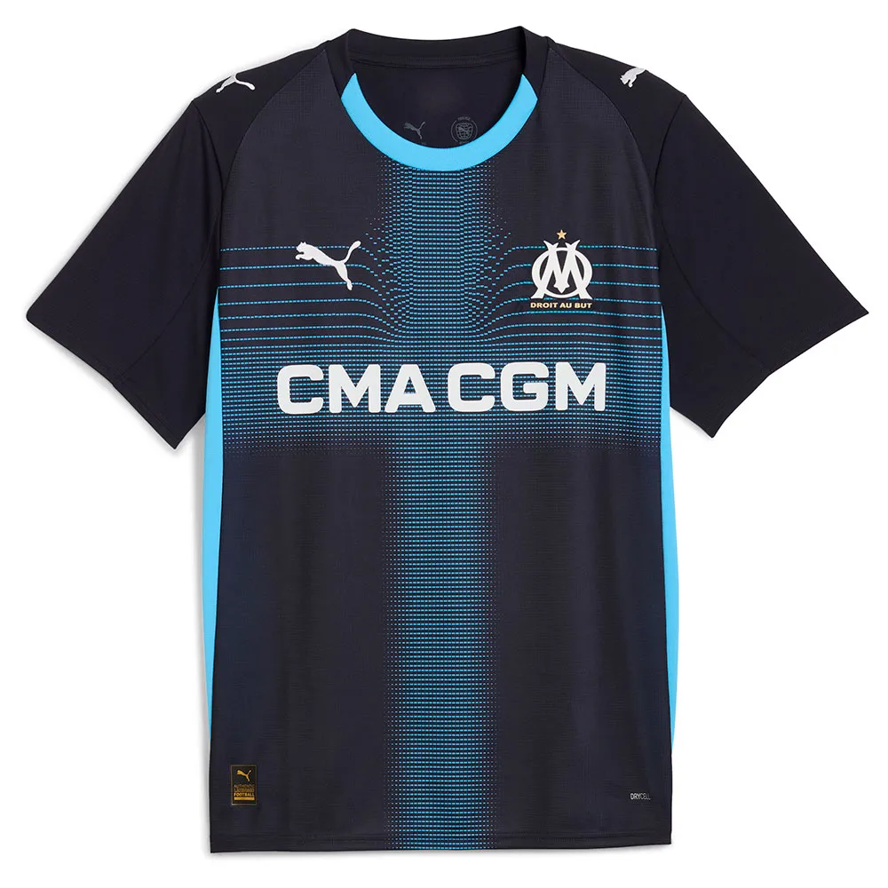 

Футболка с коротким рукавом Puma Olympique Marseille 25/26 Replica Away, синий