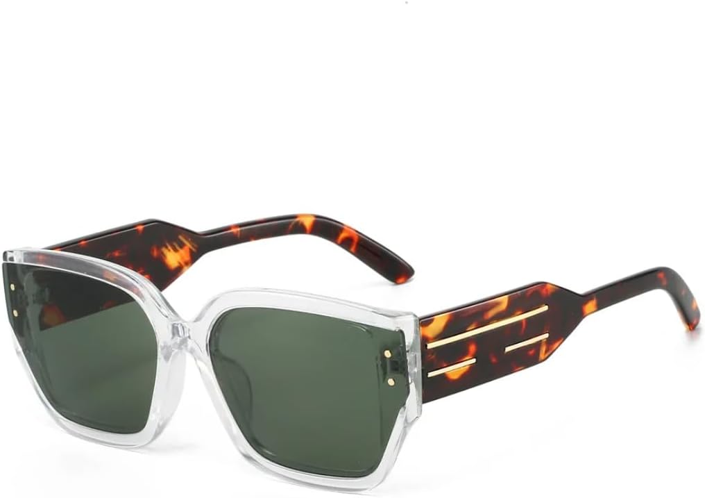 

Винтажные женские солнцезащитные очки с градиентным покрытием UV400, модные прозрачные синие мужские солнцезащитные очки для активного отдыха UUPTTPL, Transparent Green