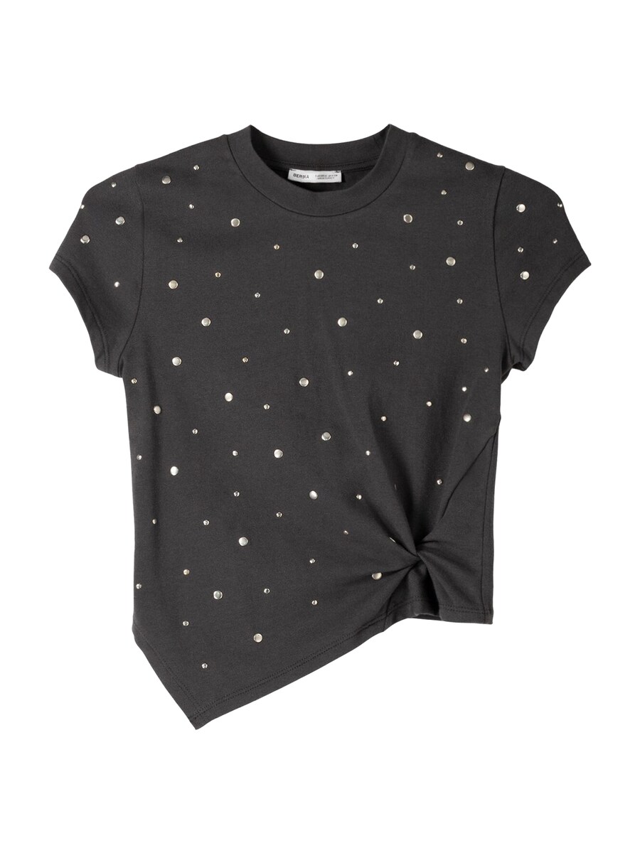 

Футболка Bershka Shirt, серый