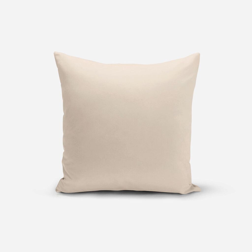 

КРАСИВАЯ ЖИЗНЬ. Чехол на подушку для улицы, однотонный кремовый, разные размеры, размер 80х80см (ВхШ), размер 80х80см (ВхШ) Schöner-Leben