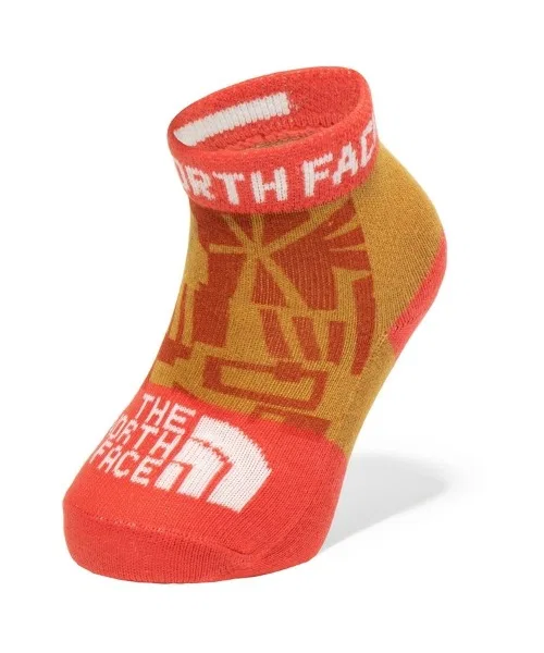 Носки детские 2 пары THE NORTH FACE короткие с принтом — фото 4