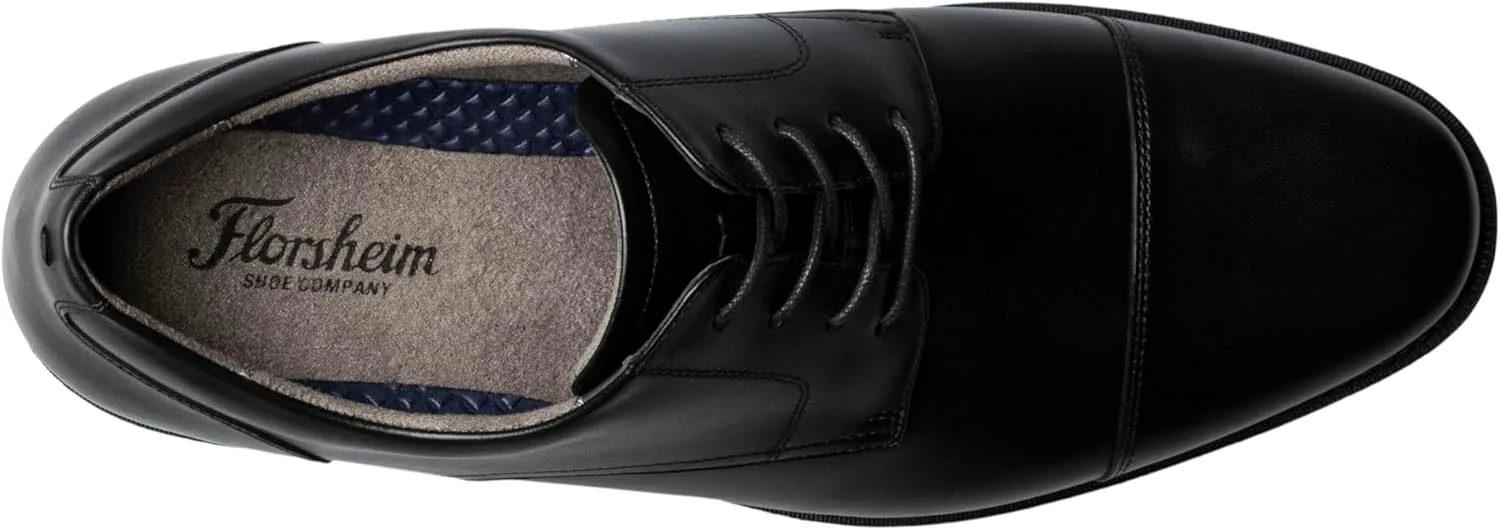 Мужские оксфорды Florsheim Sutter с кап-то, черный — фото 3