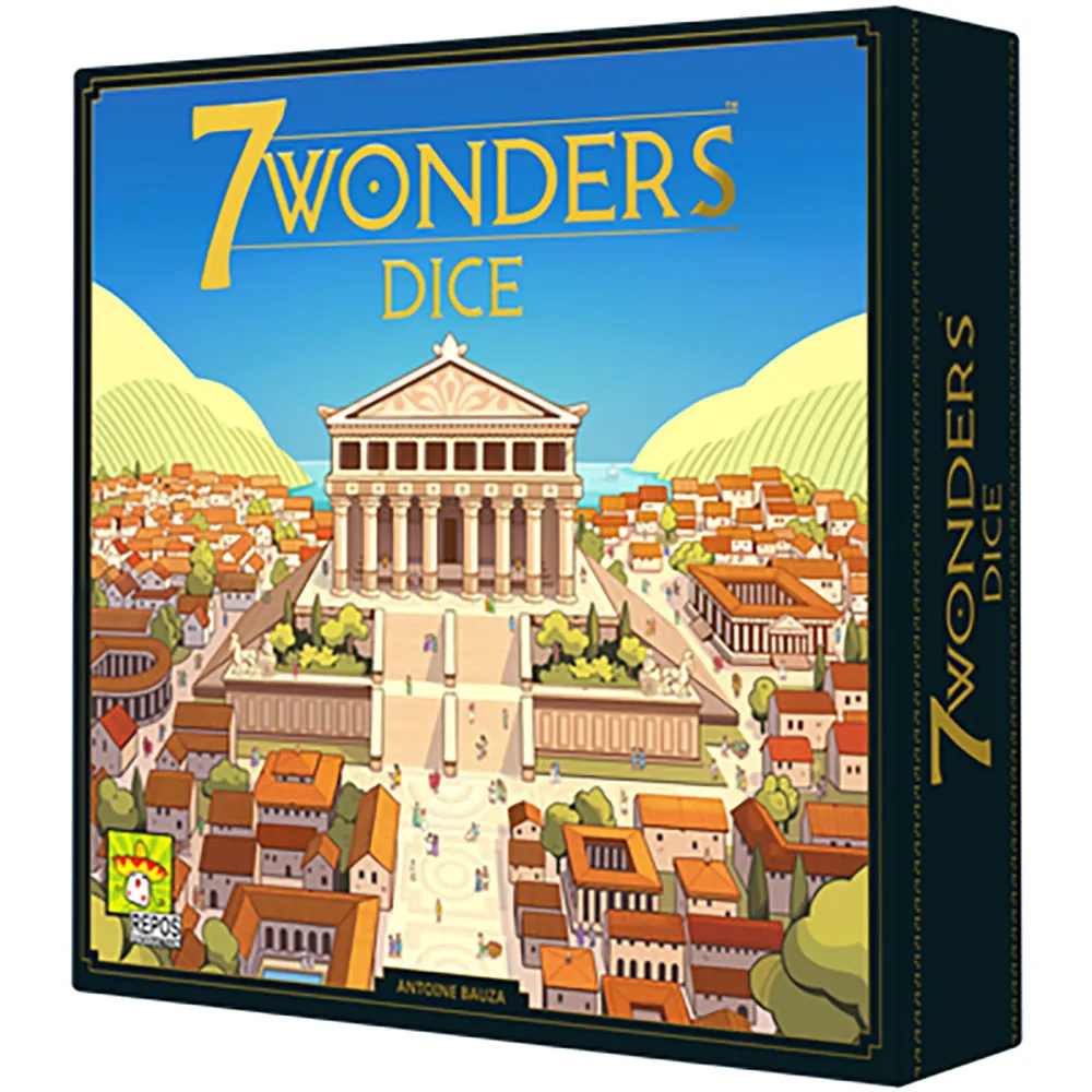 

Настольная игра Juegos 7 Wonders Dice, золотой