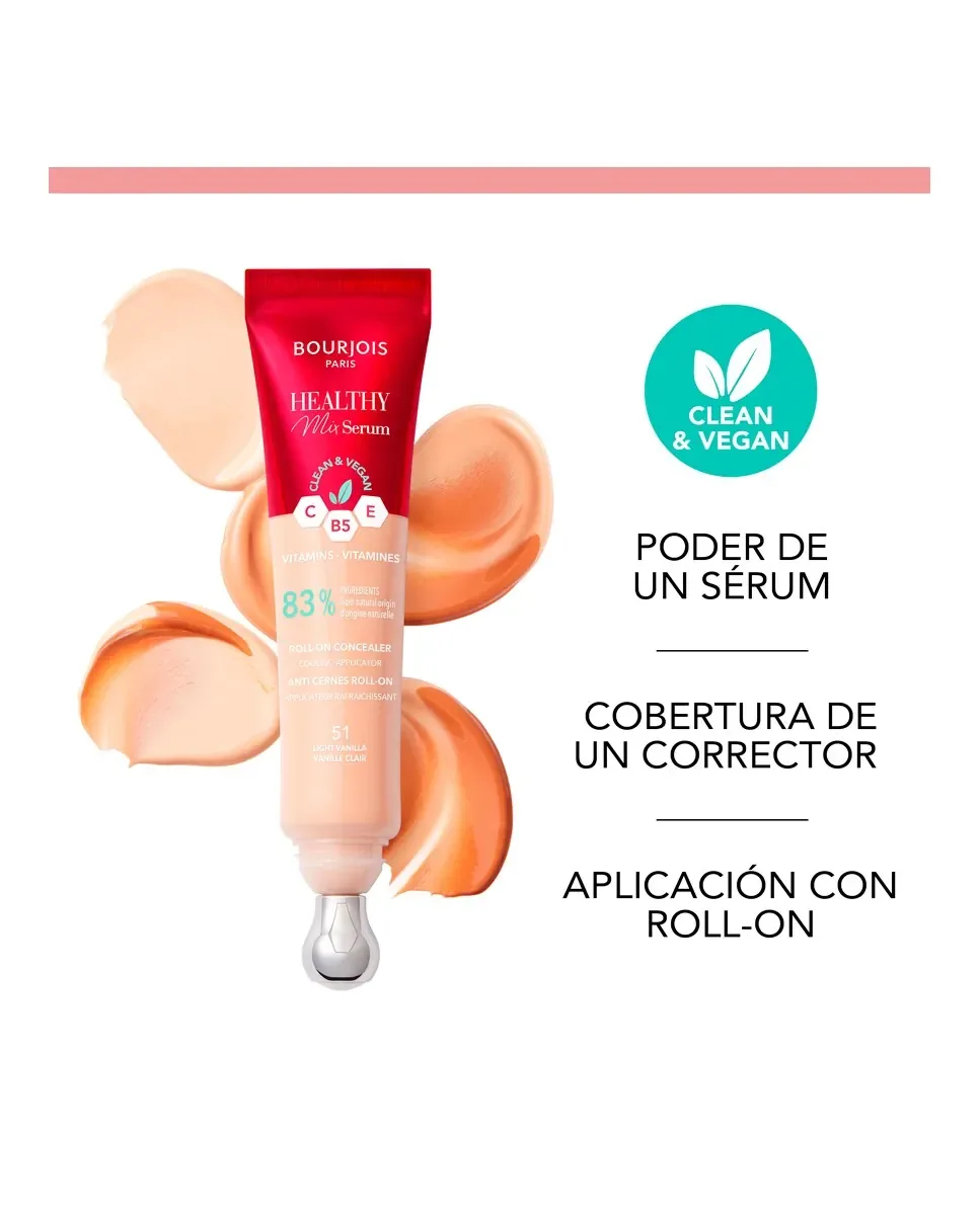 Сыворотка Bourjois — Корректор 2 в 1 Healthy Mix , Golden Beige — фото 3