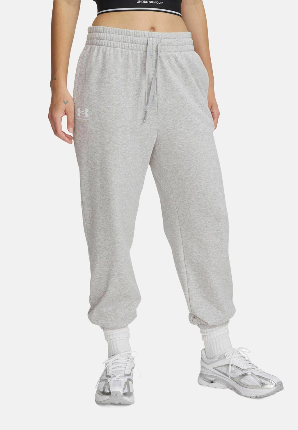 

Спортивные штаны RIVAL TERRY Under Armour, светло-серый