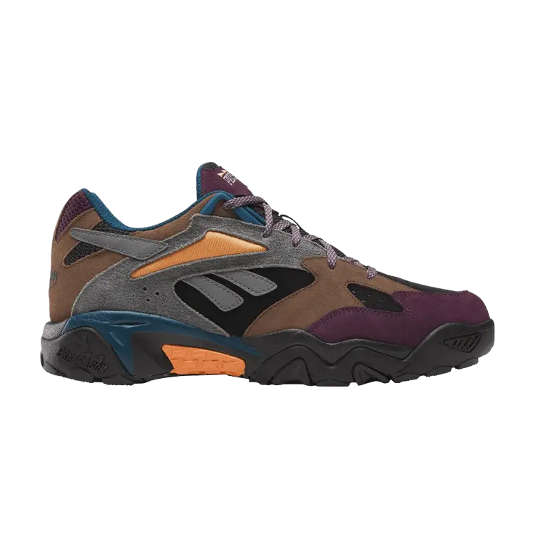 

Кроссовки Reebok Preseason 94 Low Utility Brown Night Black, коричневый