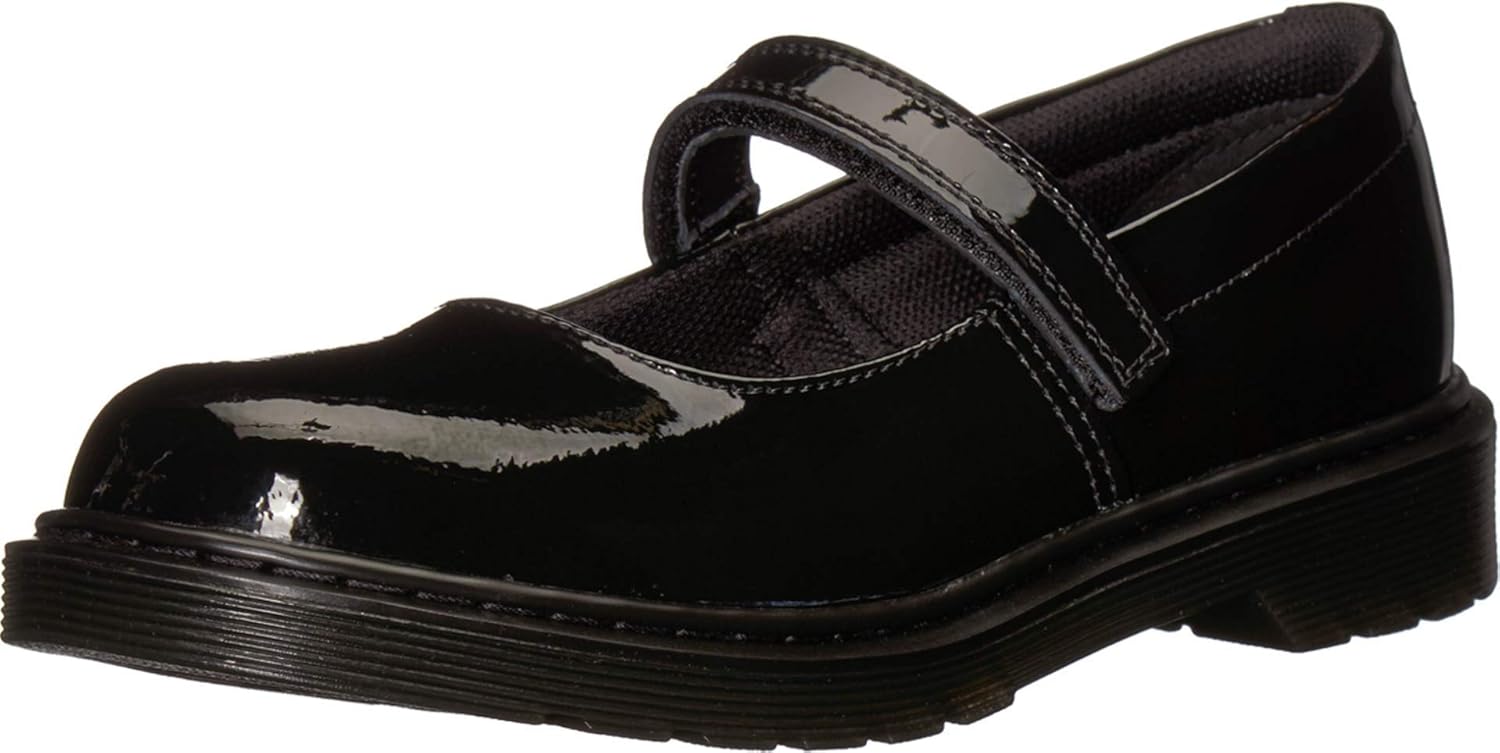 

Dr. Martens Maccy Mary Jane (Little Kid/Big Kid), Black Patent 1