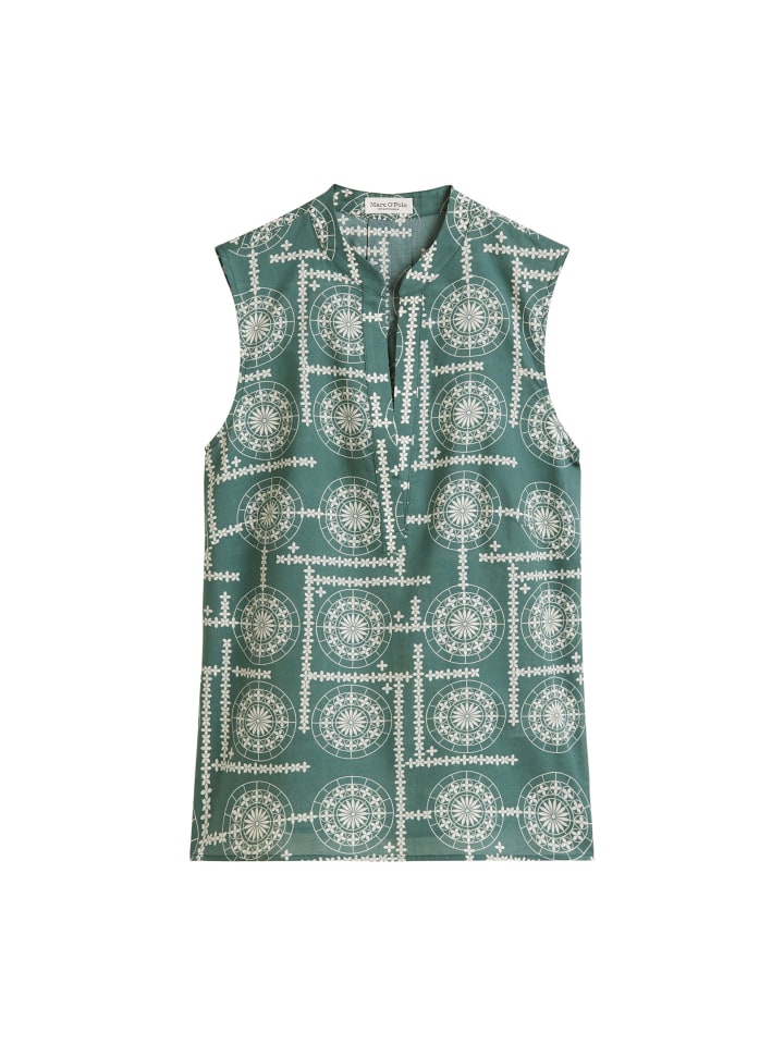 

Блузка Marc O'Polo, цвет multi/pure teal