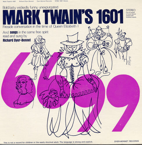 

CD диск Dyer-Bennet, Richard: Mark Twain's 1601