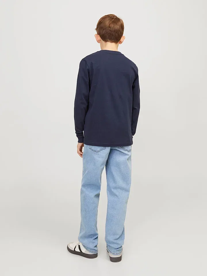 Джинсы Regular fit JACK & JONES Junior, голубой — фото 4