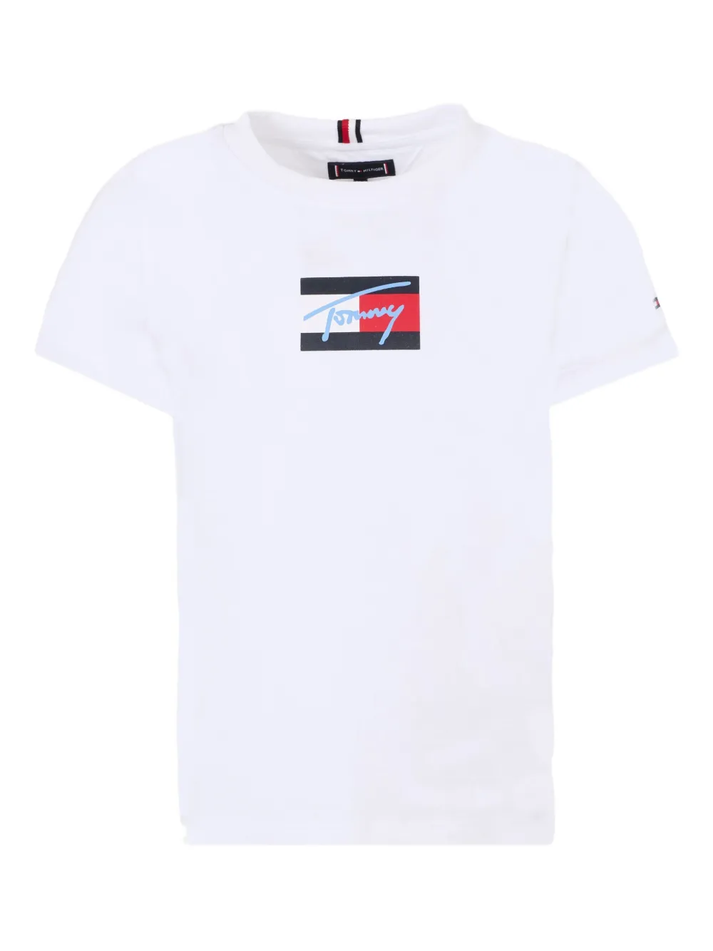 

Футболка с логотипом Tommy Hilfiger Junior, белый
