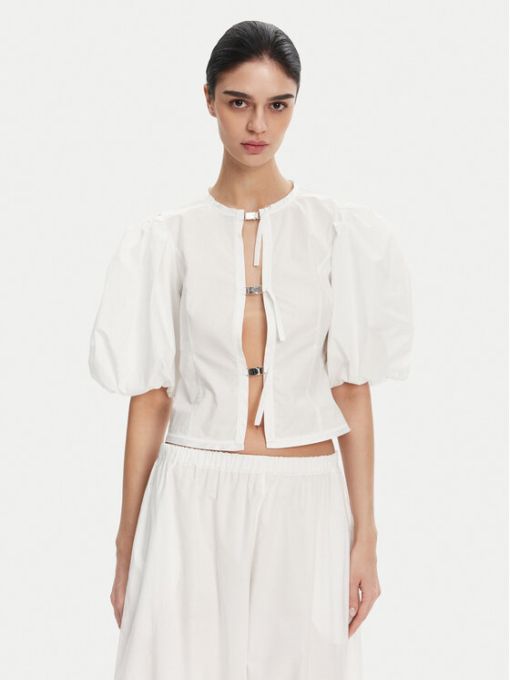 

Блузка обычного кроя 105185 Pinko, белый