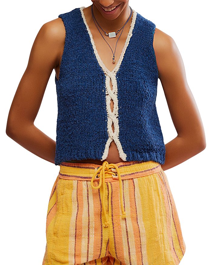 

Свитер "Сицилия" Free People, синий
