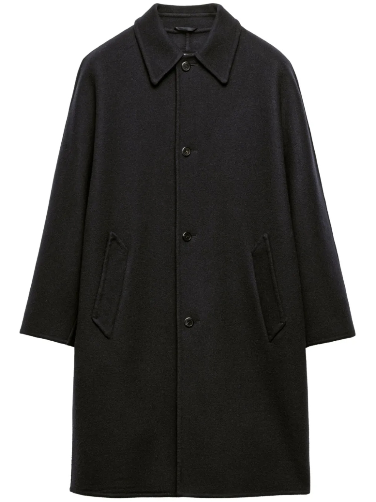 

Prada однобортное пальто, черный