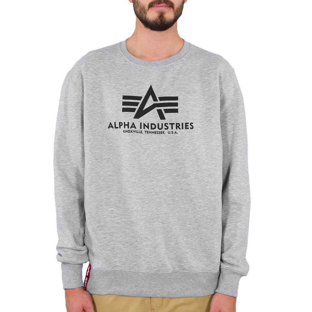 

Толстовка Alpha Industries Basic, серый