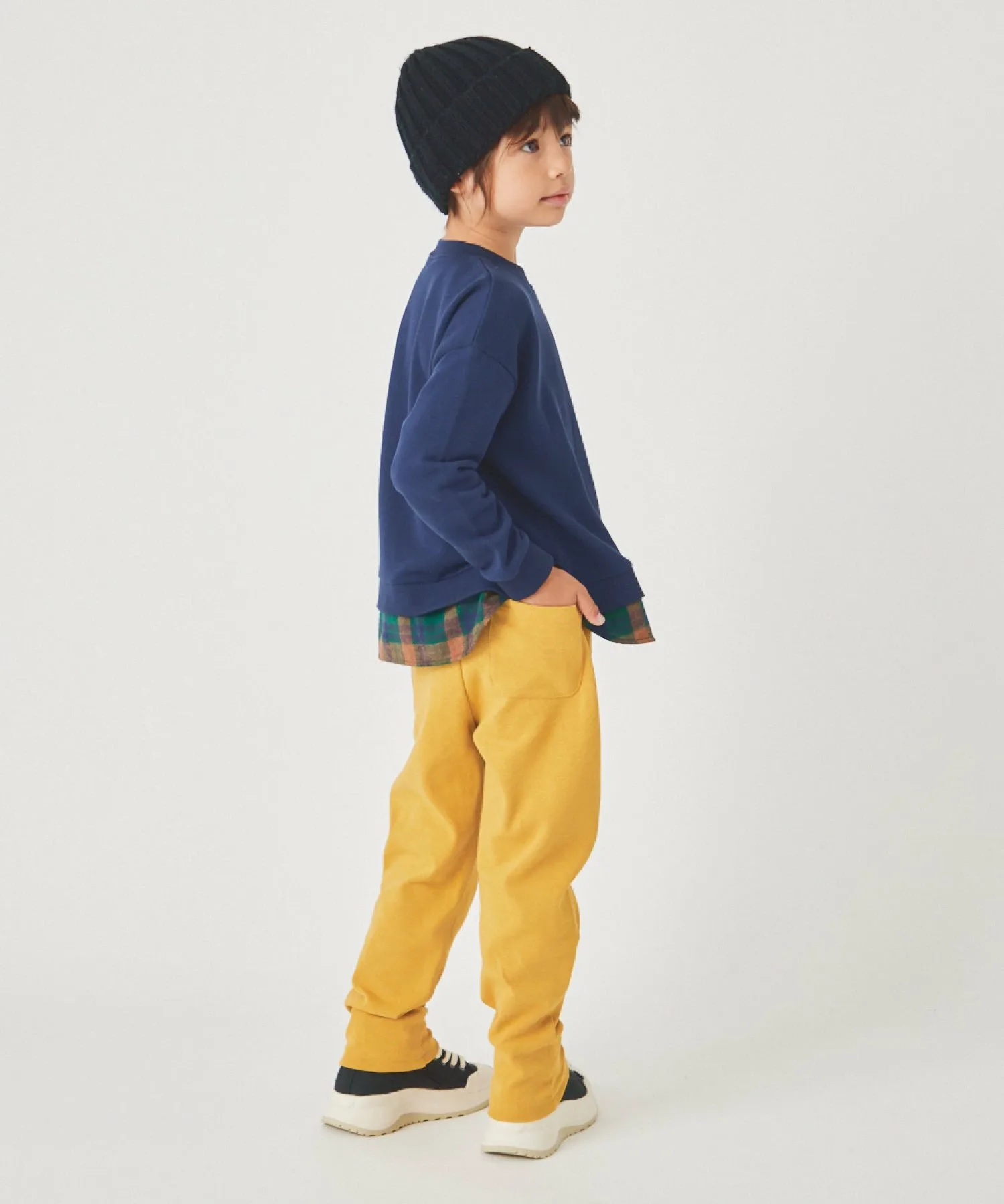 Дизайнерская толстовка с асимметричным низом Ever Closet, Navy — фото 2