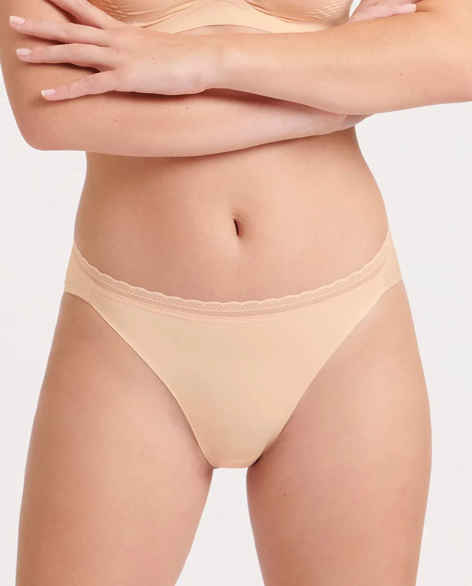 

Трусики из микрофибры с кружевной отделкой Sloggi, цвет Crema