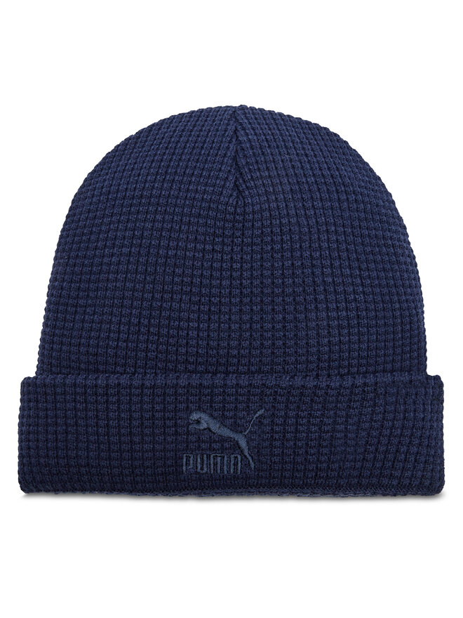 

Зимняя шапка Puma Classics Mid Fit Beanie 025677 03, темно-синий