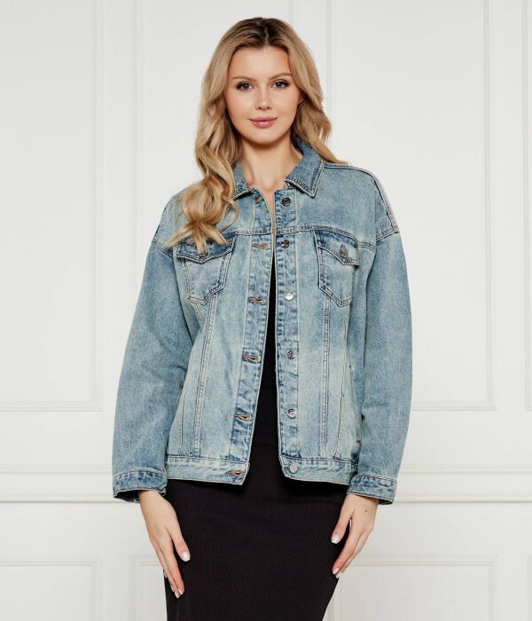 

Джинсовая куртка Oversize fit Armani Exchange, синий