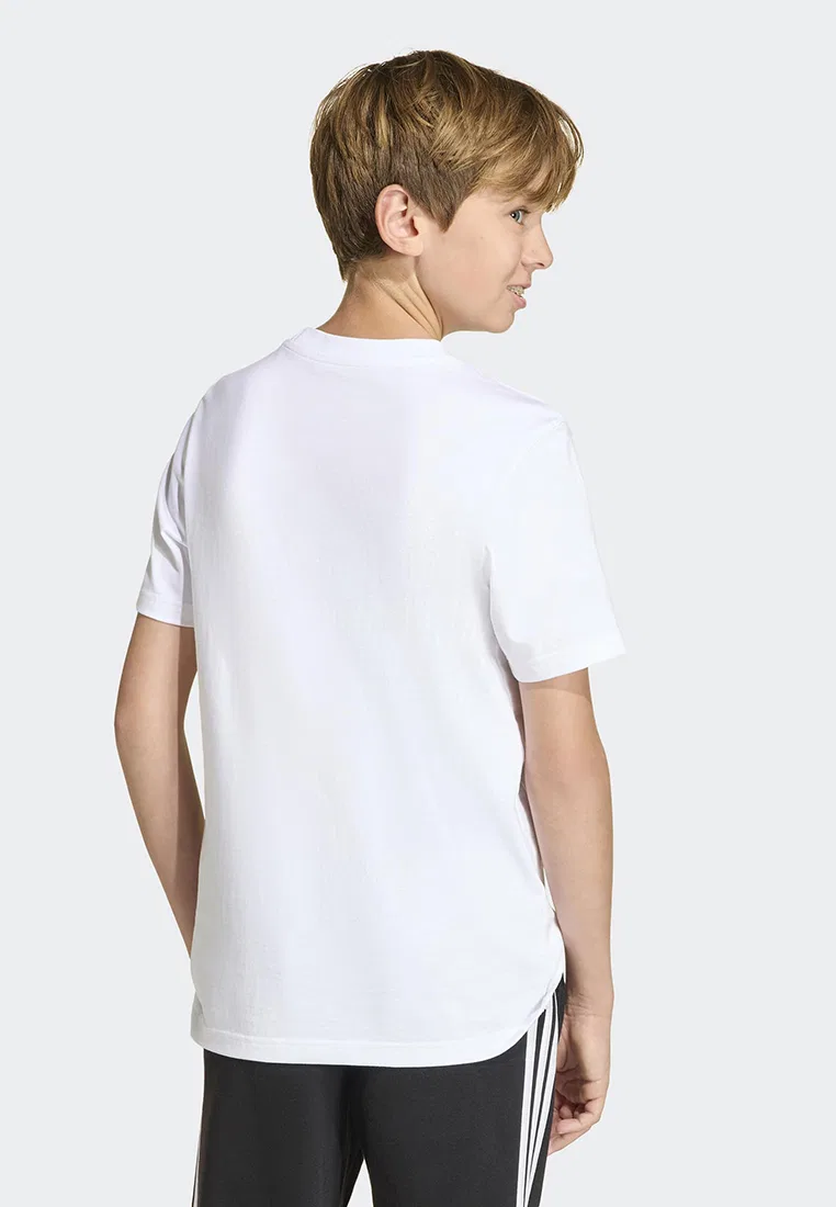 Футболка детская игровая, Junior, Gaming Graphic Adidas, белый — фото 2
