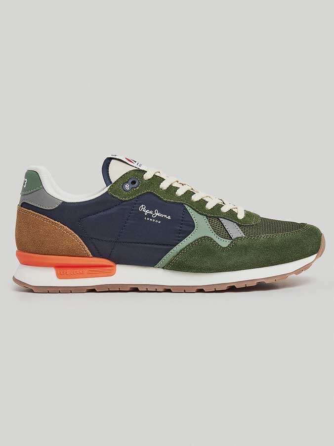 

Кроссовки Pepe Jeans BRIT MIX M, зеленый