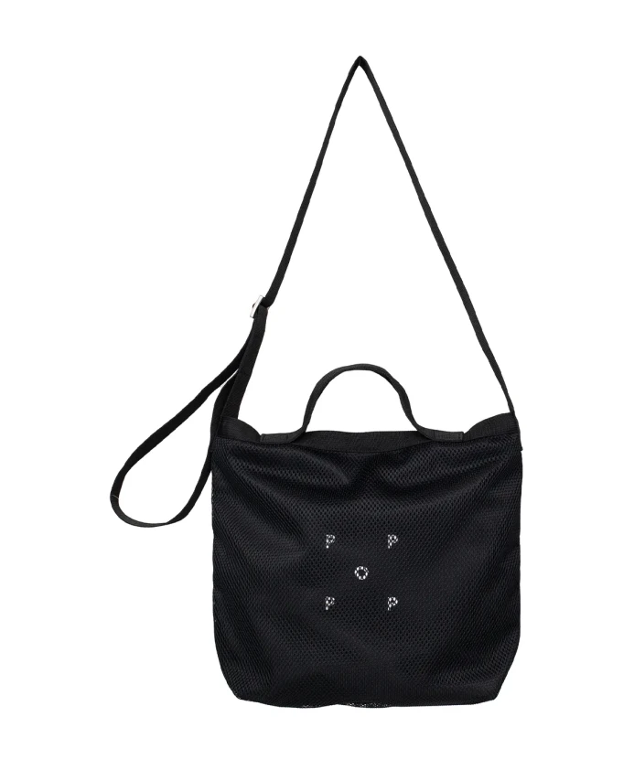 

Черная сумка через плечо, стильная и функциональная. Pop Trading Company, черный