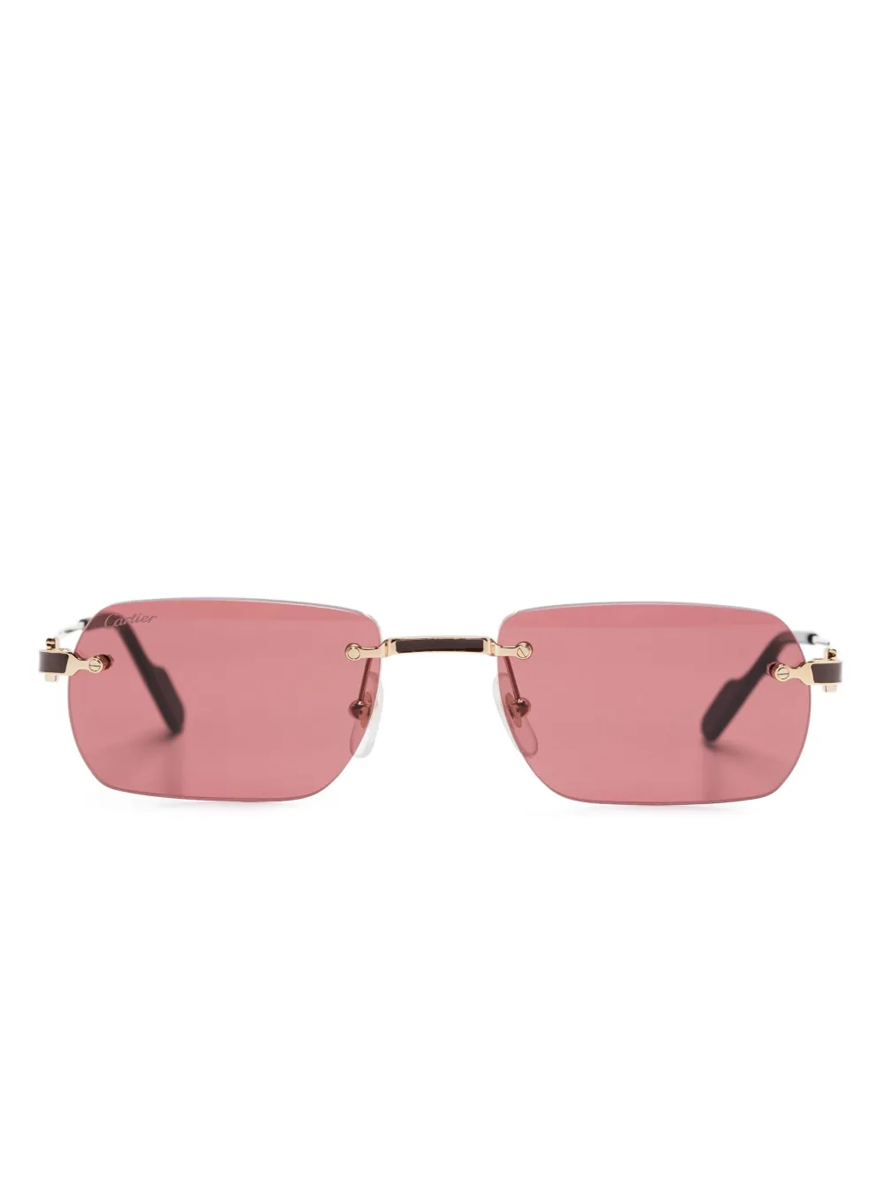 

Солнцезащитные очки Exception Cartier Eyewear, золотой