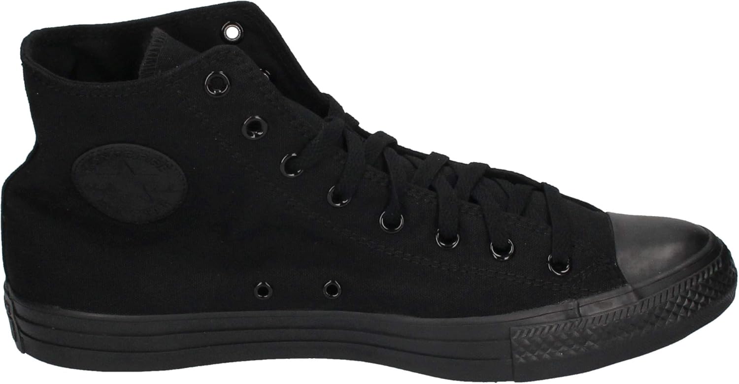 Converse Unisex Adult Chuck Taylor All Star кроссовки, Black Monochrome — фото 4