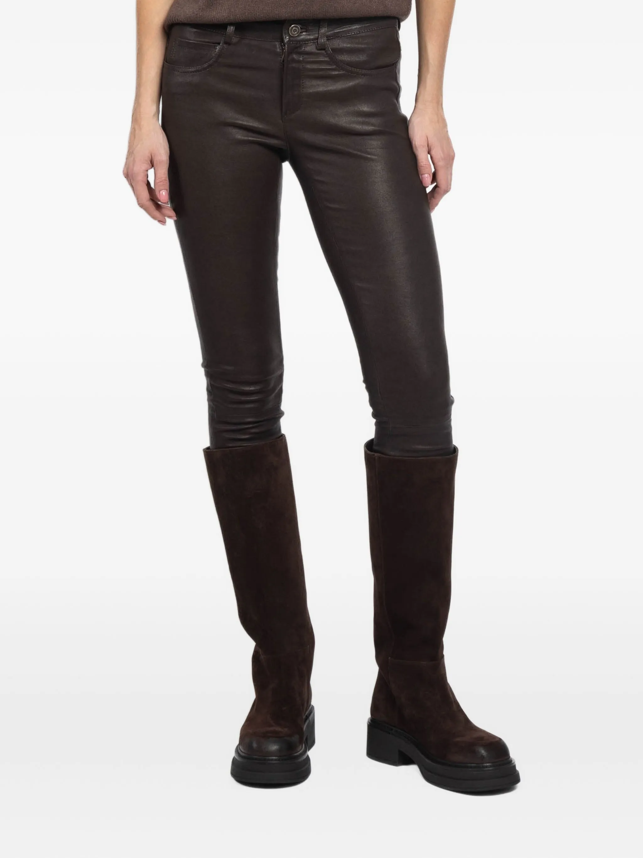 

Брюки из коллаборации с Jade Giorgio Brato, коричневый