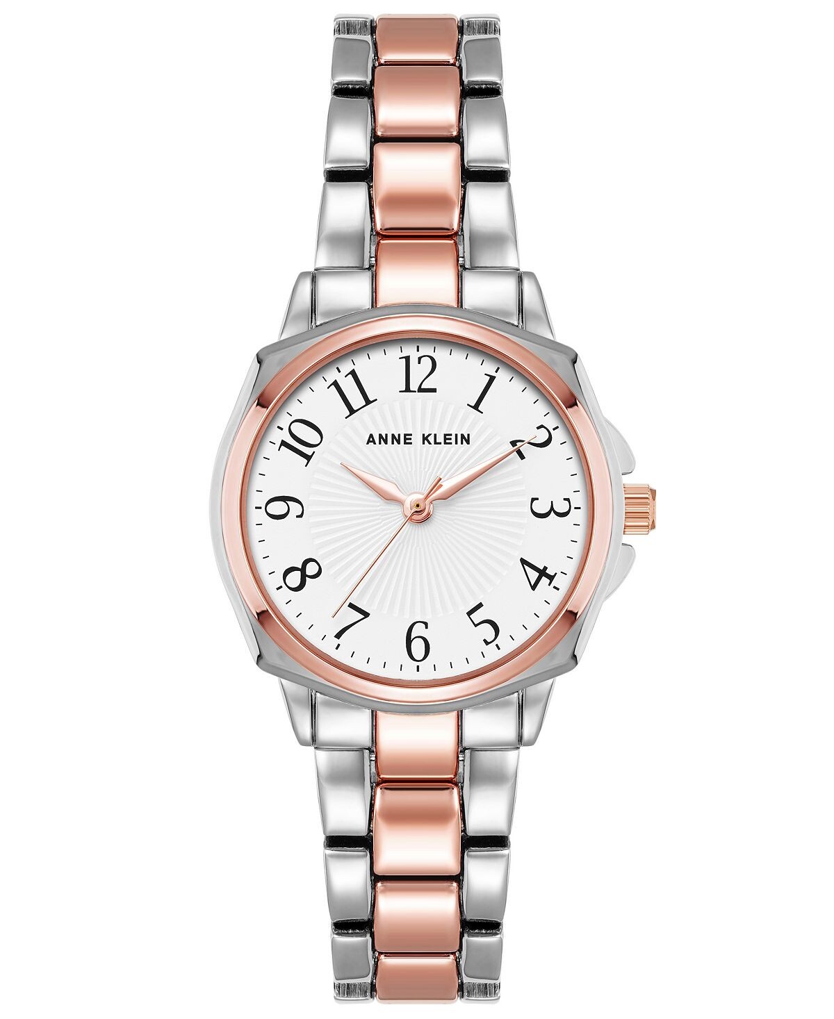 

Женские кварцевые часы из двухцветного сплава, 28 мм Anne Klein