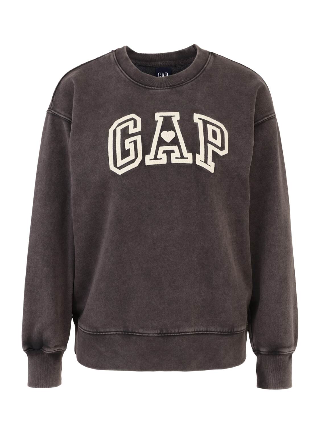 

Gap Petite Свитшот 'Love' в крапчатом черном цвете, Черный, Gap Petite Свитшот 'Love' в крапчатом черном цвете