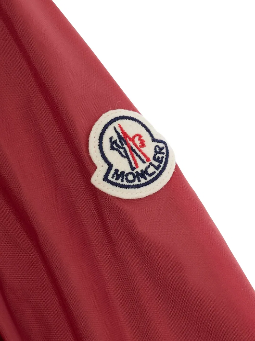 Куртка Granduc с капюшоном на молнии Moncler Enfant, красный — фото 3