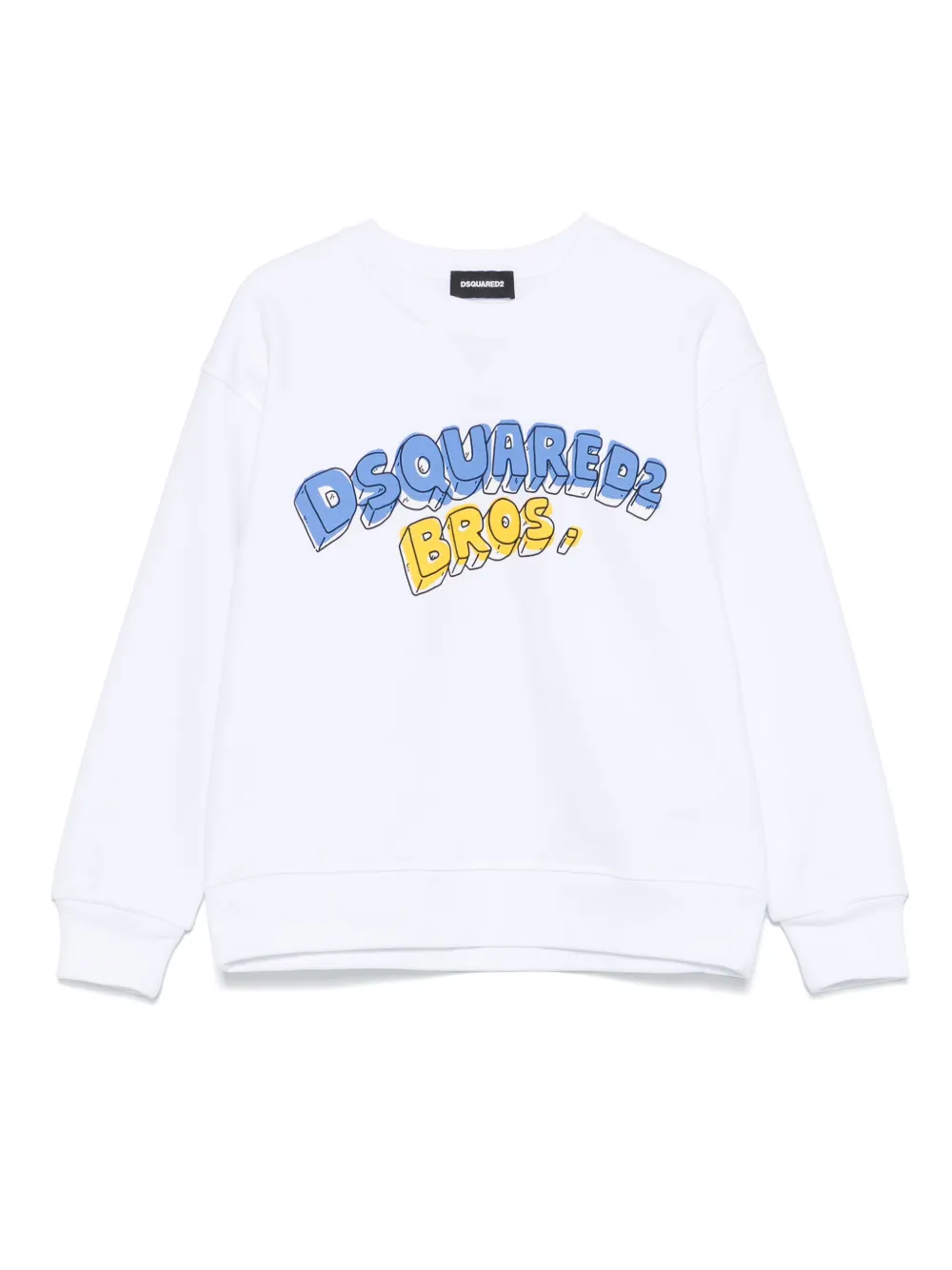 

Толстовка с логотипом DSQUARED2 KIDS, белый