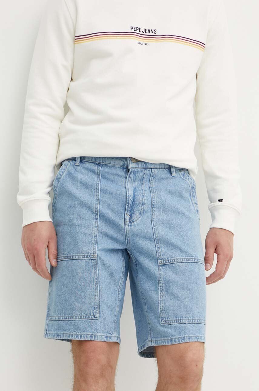 

Джинсовые шорты RELAXED SHORT UTILITY Pepe Jeans, синий