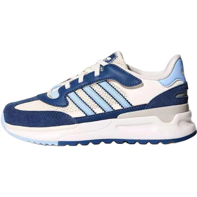 Кроссовки детские Lifestyle Low Top сине-белые для детей 3-7 лет Adidas Originals, Blue White