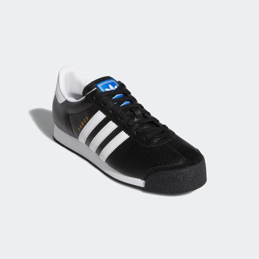 Мужские кроссовки adidas Samoa, черный/белый/золотистый металлик — фото 4