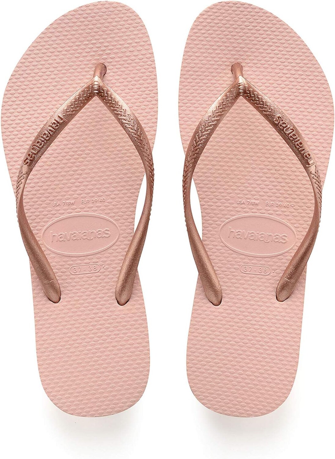 

Шлепанцы Slim Flip Flop Sandal Havaianas, цвет Ballet Rose