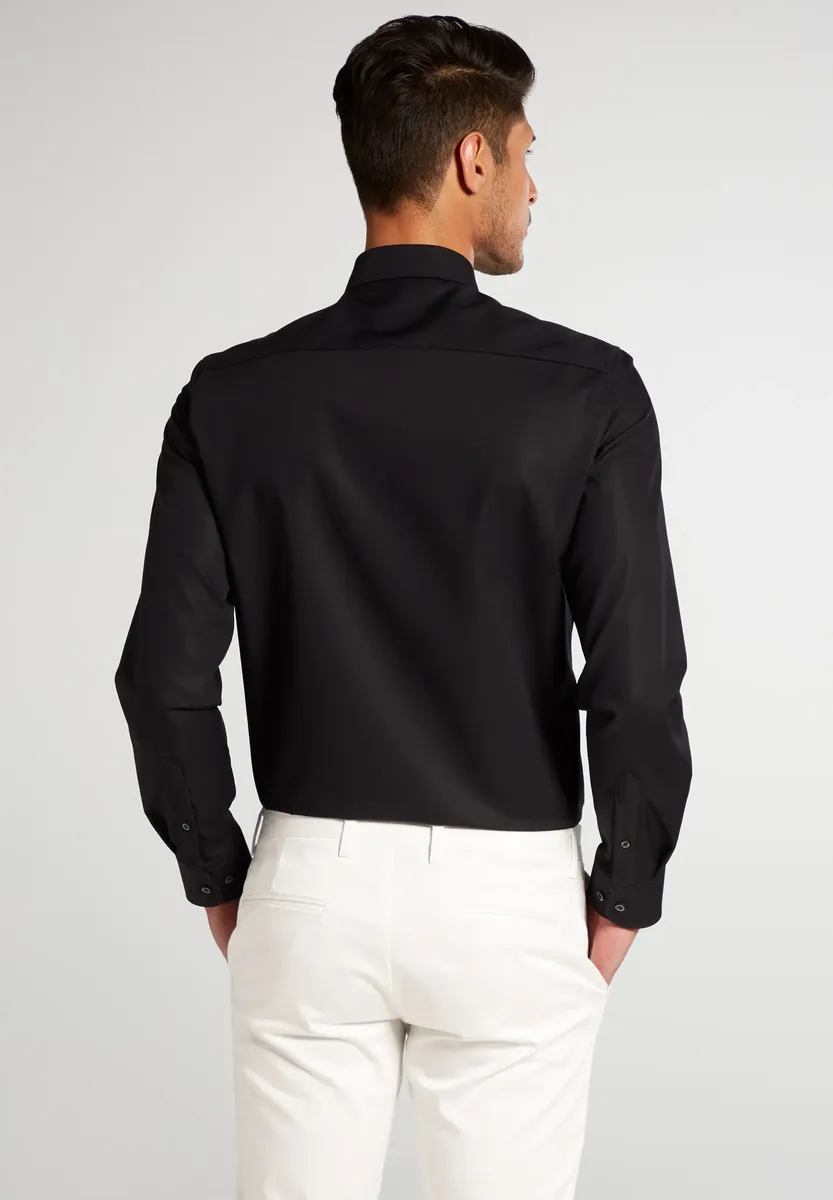 

Рубашка Eterna с длинными рукавами "SLIM FIT", черный