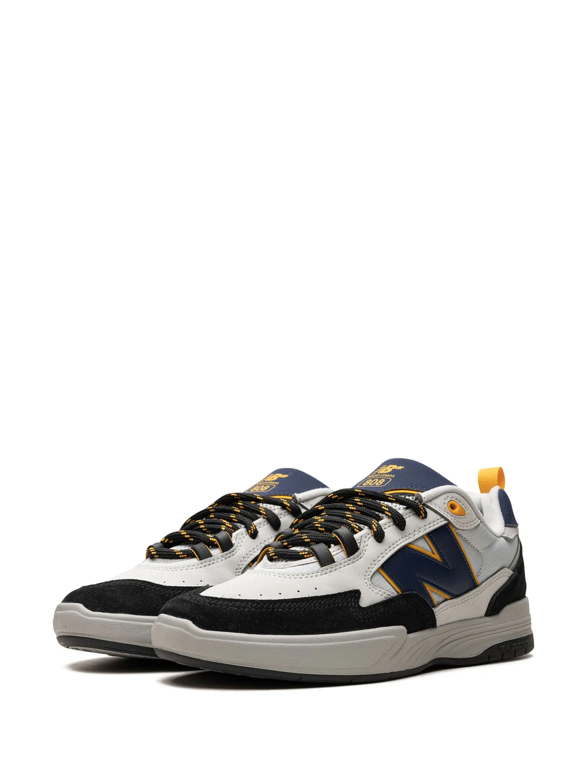 Кроссовки Numeric 808 Grey/Blue из коллаборации с Tiago Lemos New Balance, белый — фото 4