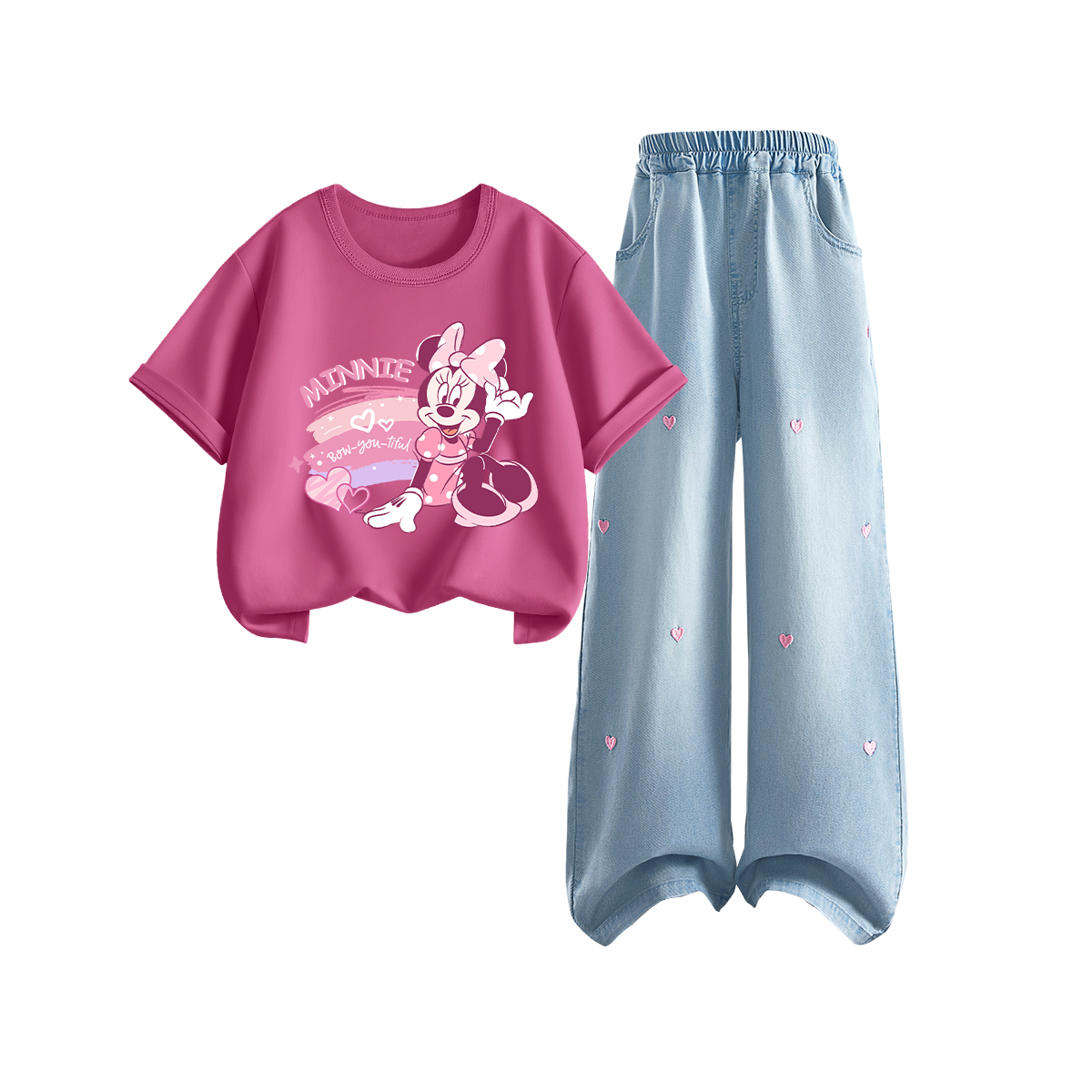 

Детская повседневная спортивная одежда Disney, светло-голубой