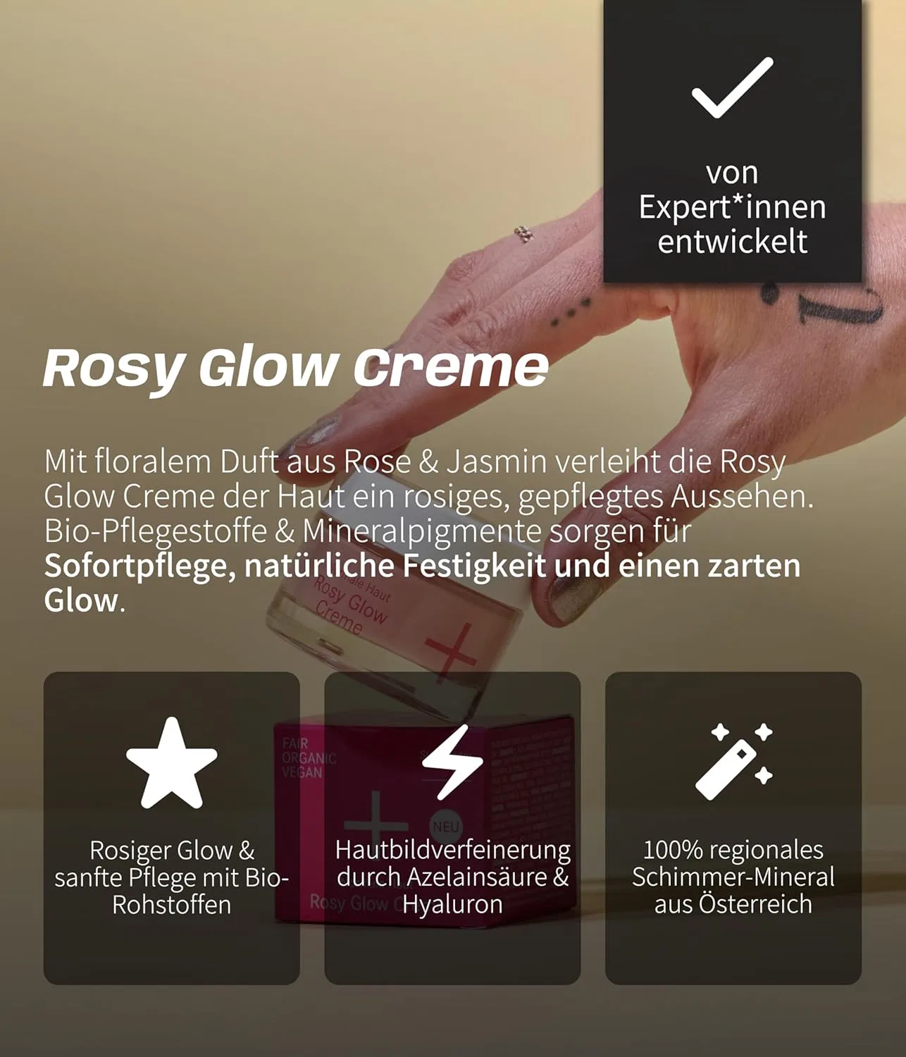 Бустер I+M Naturkosmetik — Органический Rosy Glow Cream от, 30 мл — фото 2