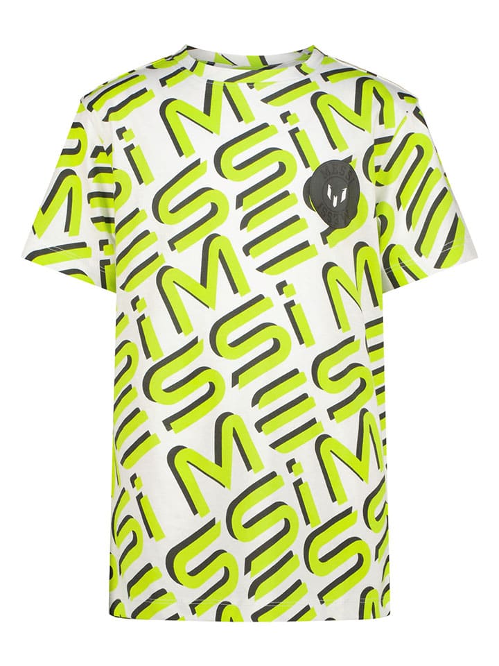 

Футболка Messi, белый/желтый