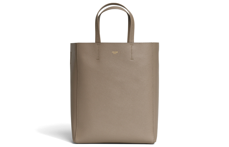 

Сумка кросс-боди Cabas Grain Cow Leather для женщин, цвет taupe CELINE, basic set (bag+dust bag)