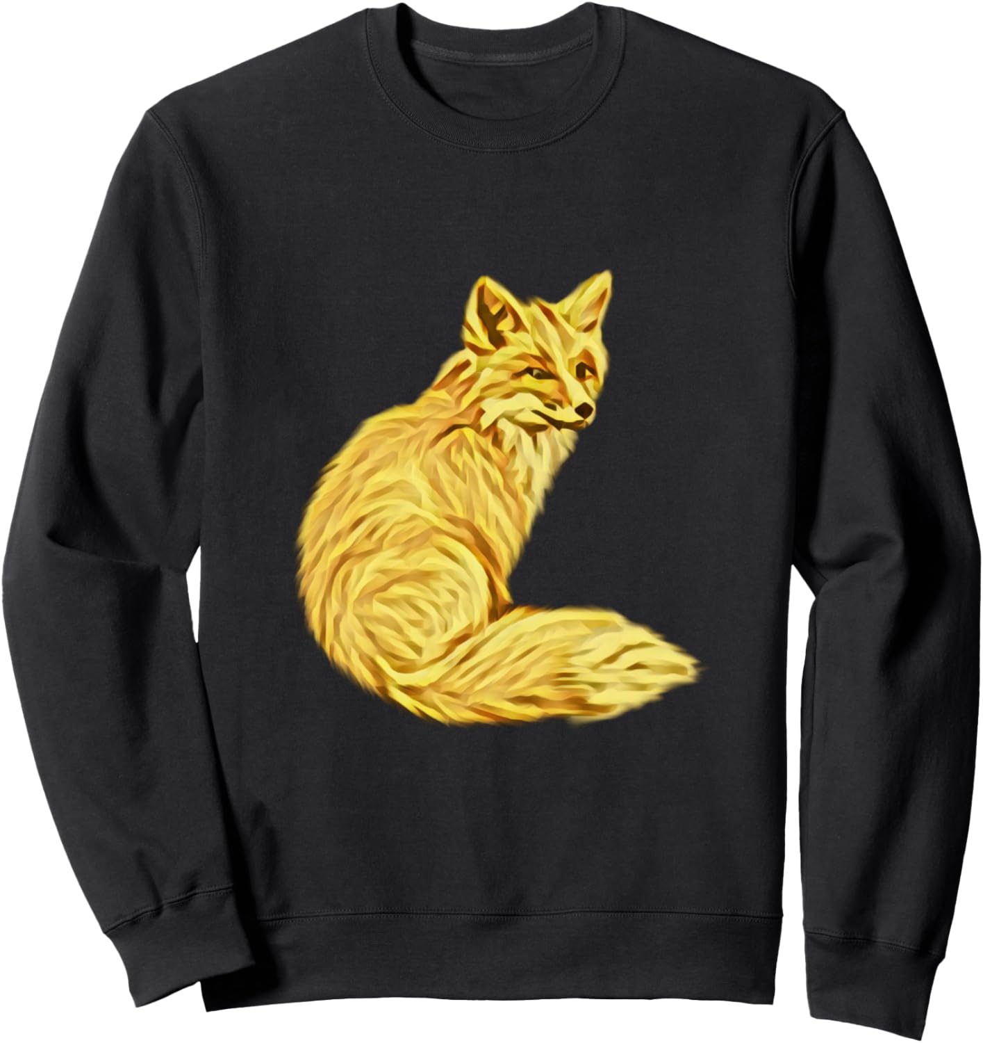 

Толстовка с изображением хитрых лисиц и лесных животных Fox - Wise Fox Forest Animals Gift Christmas Birthday, черный