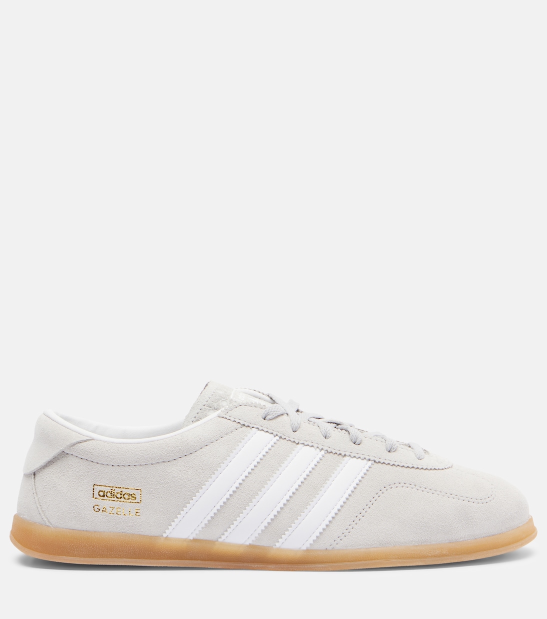 Gazelle Lo Pro кроссовки из замши Adidas, Grey Two/Ftwr White/Gum 3 — фото 4
