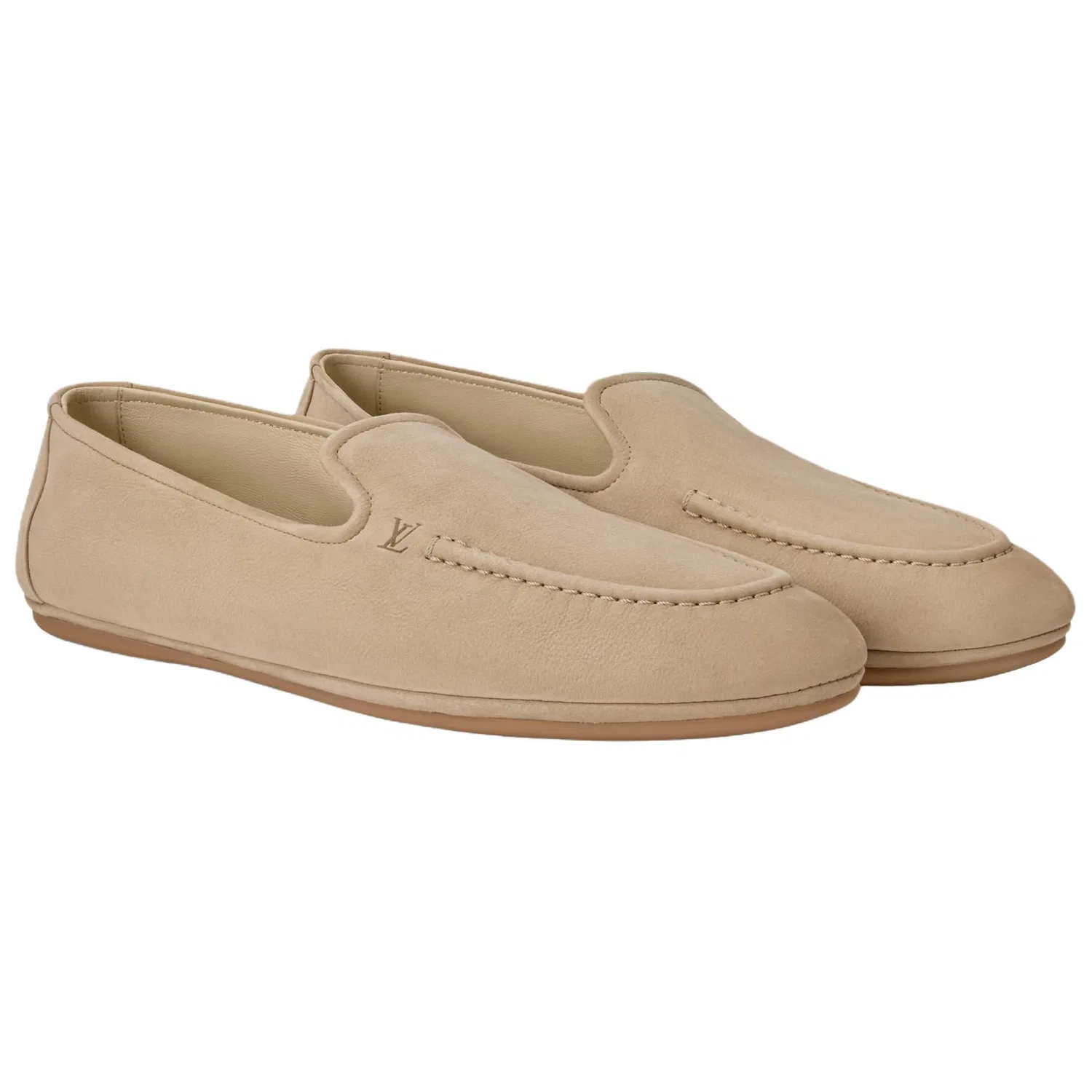 Casual кожаные туфли LOUIS VUITTON Light Umber — фото 4