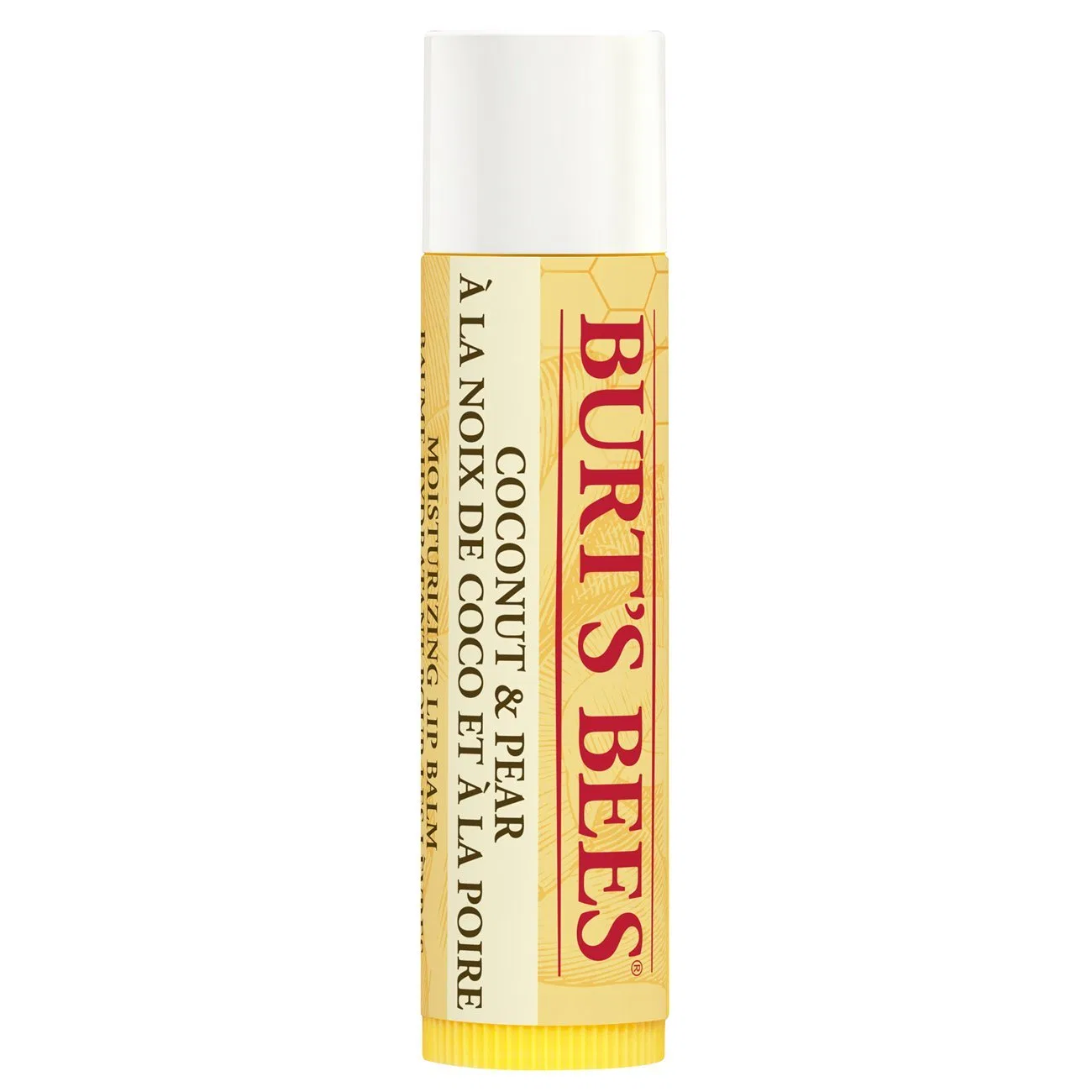 Натуральный оттеночный бальзам для губ с кокосом и грушей от Burt's Bees Burt'S Bees