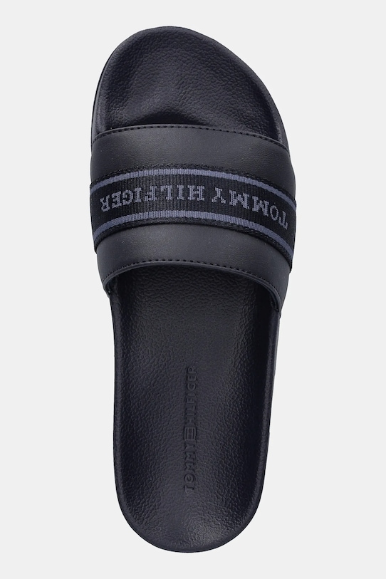 Шлепанцы Hilfiger Poolside с переплетением Tommy Hilfiger, темно-синий — фото 4